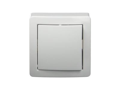 Alr&eacute;a - Interrupteur va-et-vient, 10 a, connexion automatique - Blanc