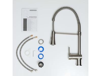 Sch&uuml;tte mitigeur d'&eacute;vier cornwall acier inoxydable 425829
