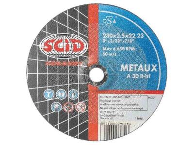 Disque &agrave; tron&ccedil;onner - &Oslash; 115 mm - Tous m&eacute;taux - SCID