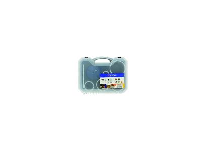 Coffret 6pcs Scie Cloche hm D33-83mm pour B&eacute;ton Brique - Tivoly