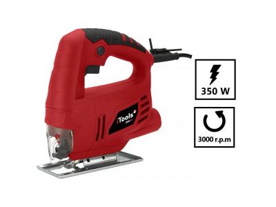Scie sauteuse 350W coupe &agrave; 45&deg; - protection de lame Lame et jeu de brosses de charbon