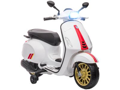 Scooter &Eacute;lectrique Enfant Vespa 6v - Nombreux &Eacute;quipements
