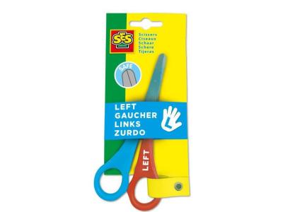SES Creative ciseaux d'enfant gaucher 15 cm acier argent