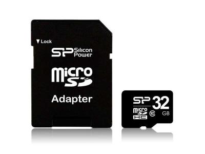 SILICON POWER Carte Micro SD 32 Go Classe 10