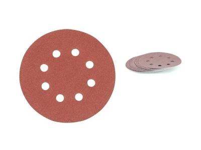 Silverline 206505 10 disques abrasifs perfor&eacute;s auto-agrippants 125 mm Grain 240