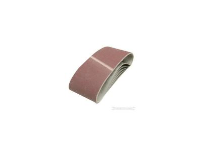 Lot de 5 bandes abrasives 100 x 610 mm, Grain 60, 60