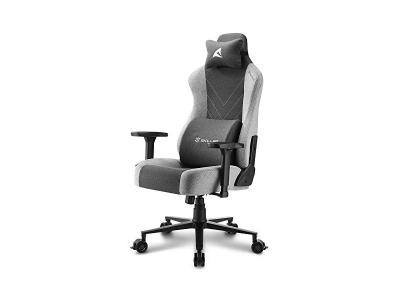 Sharkoon SKILLER SGS30 FABRIC BK/GY GAMING SEAT FABRIC COVER