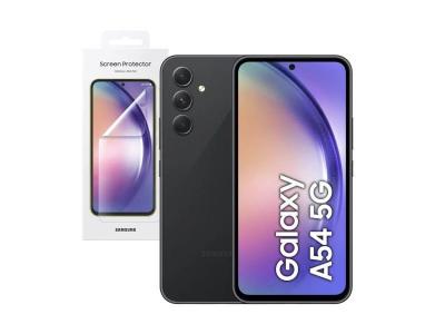 Samsung Galaxy A54 5G 8/128 Go Noir D&eacute;bloqu&eacute; + Protecteur d'&eacute;cran