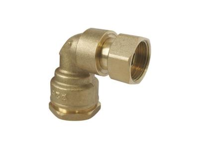 Raccord laiton coud&eacute; SUMO pour tube PE &Oslash;32 mm - Ecrou tournant 1