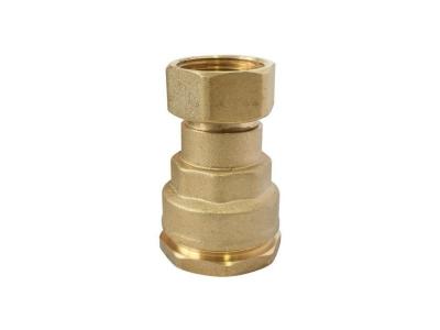 Raccord laiton droit SUMO pour tube PE &Oslash;25 mm - Ecrou tournant 3/4