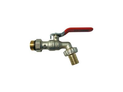 SOMATHERM FOR YOU Robinet d'arrosage orientable - 1/2-3/4 - Nickel&eacute;