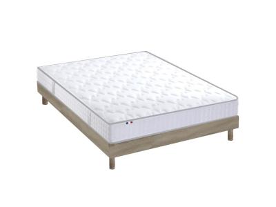 Sommier en Kit A latte Ch&ecirc;ne gris clair 140x190