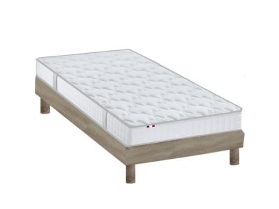 Sommier en Kit A latte Ch&ecirc;ne gris clair 90x200