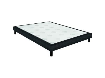 Sommier epeda confort ferme deco nature 140x200 chin&eacute; gris