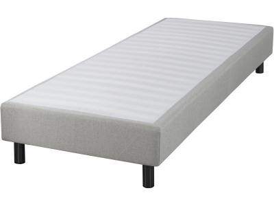 Sommier en kit 90x190 cm EBAC NEWKIT tissu lin