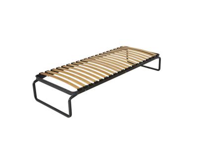 Ebac Literie - Sommier gigogne 80x190 haut - Gris
