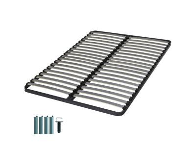 Sommier &agrave; lattes + pieds 160x200 c221 - 40 lattes bois - fabrication fran&ccedil;aise