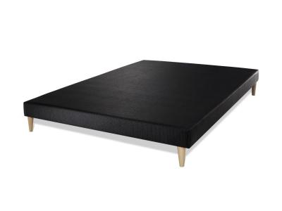 Royal Palace Bedding - Sommier Noir 140 x 200 cm - Noir