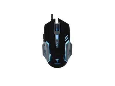 Souris de gaming Berserker Gaming V2 filaire optique &eacute;clair&eacute;, port USB noir 