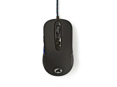 Souris de jeu nedis gmwd401bk noir