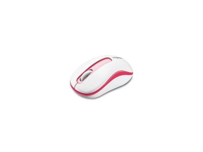 Rapoo souris m10 - sans fil - 3 boutons - optique - 1000 dpi - pc - rouge m10plus-red 