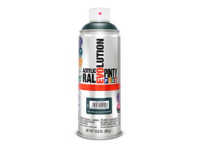 Peinture en a&eacute;rosol pintyplus evolution 520cc ral 7016 gris anthracite