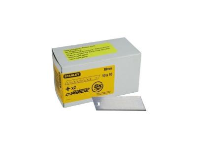 Stanley 11301 Cutter Blade 18 Mm 10 Units Argent&eacute;