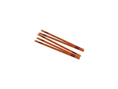 Stanley - 5 lames de scie &agrave; m&eacute;taux HSS rubis (10 dents / pouce)