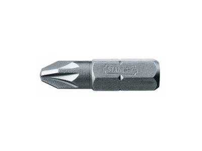 Stanley 25 Embouts De Vissage 1/4" Pozidriv Pz2 25 Mm - Stanley