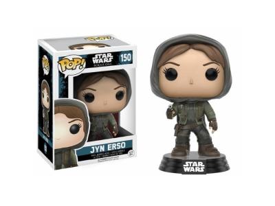 Figurine Star Wars Rogue One - Jyn Erso Hooded Exclu Pop 10cm 