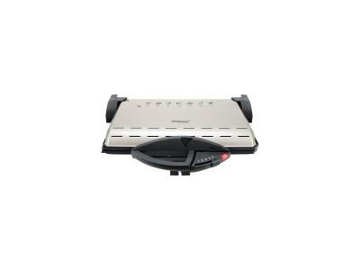Steba PG 4.4 - Grill / gaufrier - 2 kWatt - m&eacute;tallis&eacute; champagne 