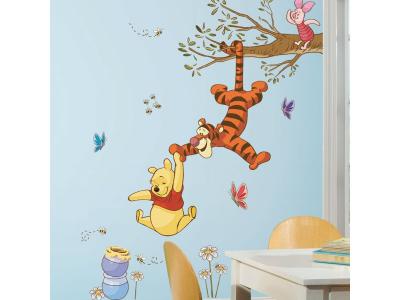 RoomMates&reg; Autocollants muraux Disney Winnie l'ourson et son miel
