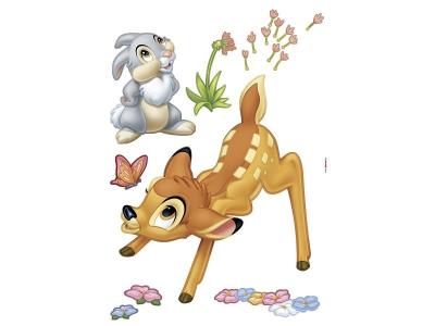 Komar Sticker Mural, 50cm x 70cm, Bambi 14043h