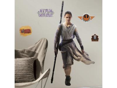 RoomMates sticker vinyle Star Wars Rey 13 pi&egrave;ces