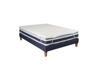 Surmatelas mousse confort Someo S55 160x200 - Blanc
