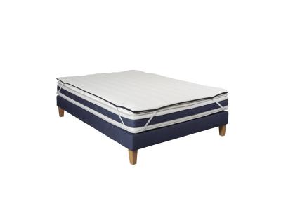 Surmatelas mousse m&eacute;moire de forme 5 cm Someo S65 70x190 - Blanc