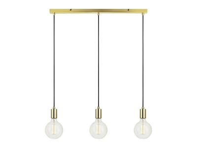 Markslojd Sky - Suspension &Agrave; 3 Barres De Lumi&egrave;re En Laiton, E27