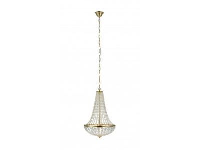 Suspension en cristal GR&Auml;NS&Ouml; Laiton 2 ampoules