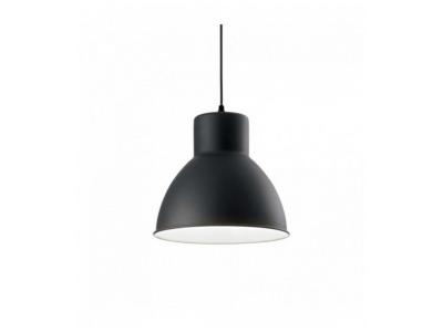 Ideal Lux Metro - Suspension &Agrave; 1 Ampoule En Forme De D&ocirc;me Noir, E27