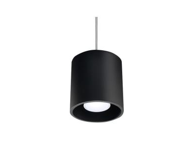 Suspension en aluminium noir Orbis - Sollux