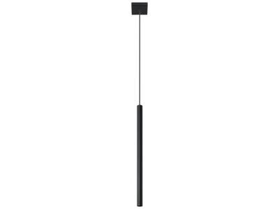 Lampe &agrave; suspension noire PASTELO 1 L: 8, B: 8, H: 100, G9, dimmable