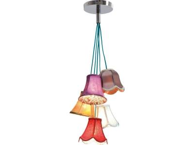 Kare Design 31592-P Lampe &agrave; suspendre, Arc-en-ciel, 92 x 45 x 45 cm