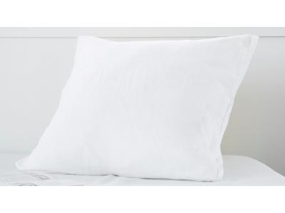 Prot&egrave;ge oreiller anti-acariens imperm&eacute;able molleton 100% coton 65x65
