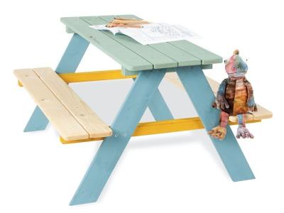 Pinolino - Table picnic Nicki pour 4 enfants - multicolore