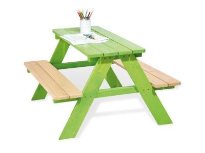 Pinolino - Table picnic Nicki pour 4 enfants - verte
