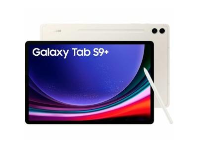 Tablette Samsung Galaxy Tab S9+ 5G 12.4" 256 Go Cr&egrave;me
