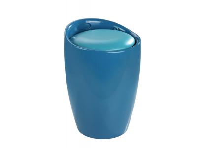 Tabouret de douche - 2-en-1 - 20l - candy - p&eacute;trole