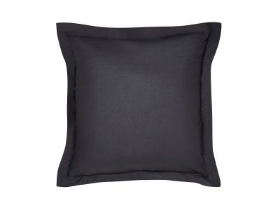 Taie D'Oreiller Prestige en Percale De Coton Percale Fusain