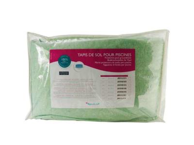 Tapis de sol pour piscine - Feutrine - 110g/m&sup2; - 550x570cm