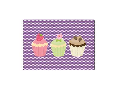 Tapis de souris 3 cupcakes by Cbkreation